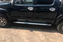 Toyota Hilux 2006-2015 Progi boczne Allmond Grey (2 szt., aluminium) zdjęcia 4