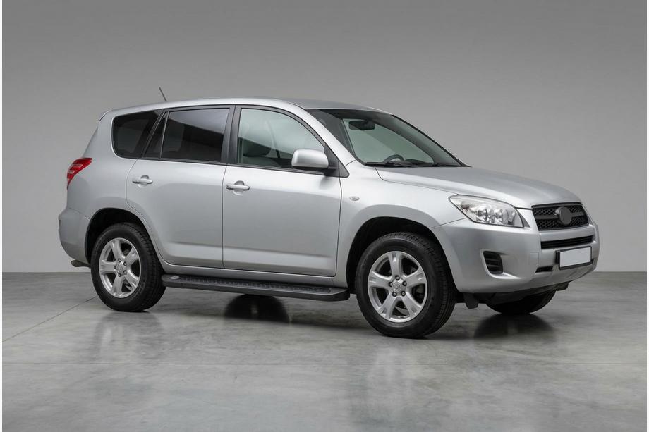 Toyota Rav 4 2006-2013 Progi Boczné Allmond Black (2 szt., Aluminium) Image