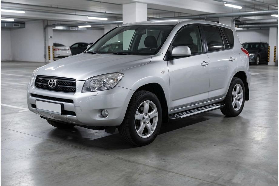 Toyota Rav 4 2006-2013 Progi Boczné Sunrise (2 szt., Aluminium) Image