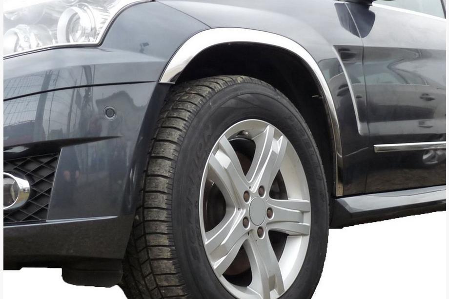 Mercedes GLK class X204 2008-2015 Wyprzedaż Nakładki na nadkola (4 szt, stal nierdzewna) Zdjęcia 1