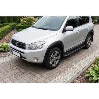 Progi Boczné Bosphorus Black (2 szt., Aluminium) Toyota Rav 4 2006-2013 zdjęcia 1