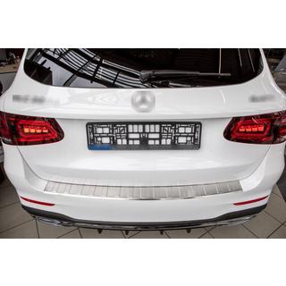 Nakładka na tylny zderzak Carmos (2019-2022, stal nierdzewna) Mercedes GLC X253 2015-2022 zdjęcia 1