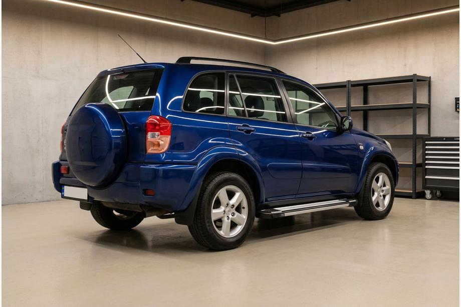 Toyota Rav 4 2001-2005 Progi Boczné Rainbow (2 szt., Aluminium) Image