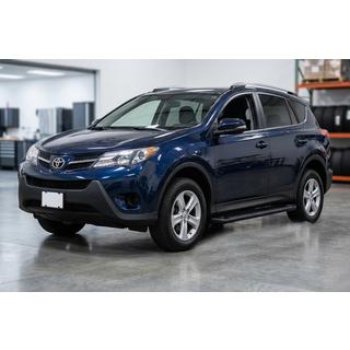Progi Boczné Allmond Black (2 szt., Aluminium) Toyota Rav 4 2013-2018 zdjęcia 1