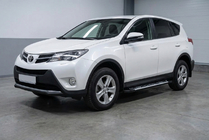 Toyota Rav 4 2013-2018 Progi Boczné Sunrise (2 szt., Aluminium) zdjęcia 1