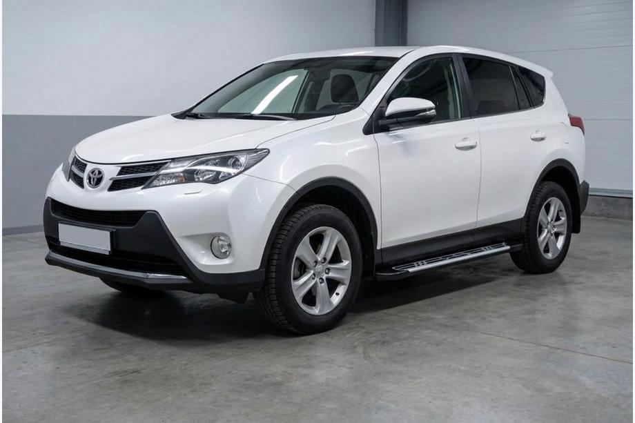 Toyota Rav 4 2013-2018 Progi Boczné Sunrise (2 szt., Aluminium) Image