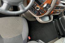 DAF XF105 2005-2013 Dywaniki welurowe Deluxe (Czarny) zdjęcia 4