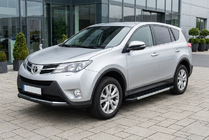 Toyota Rav 4 2013-2018 Progi Boczné RedLine V1 (2 szt., Aluminium) zdjęcia 1