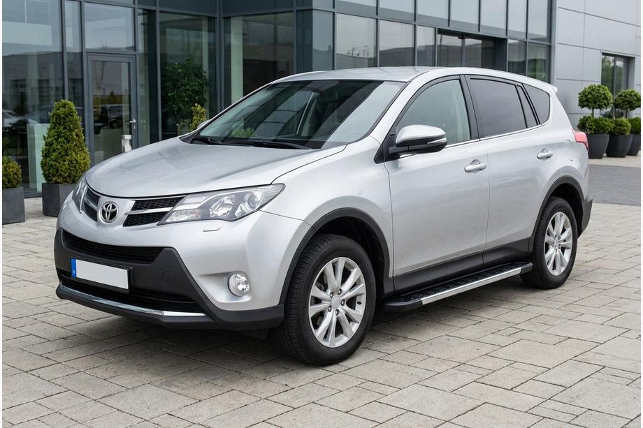 Toyota Rav 4 2013-2018 Progi Boczné RedLine V1 (2 szt., Aluminium) Image