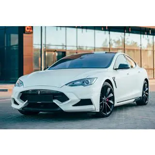 Zestaw pakietu nadwozia LRT-Design Carbon Tesla Model S 2012– zdjęcia 1