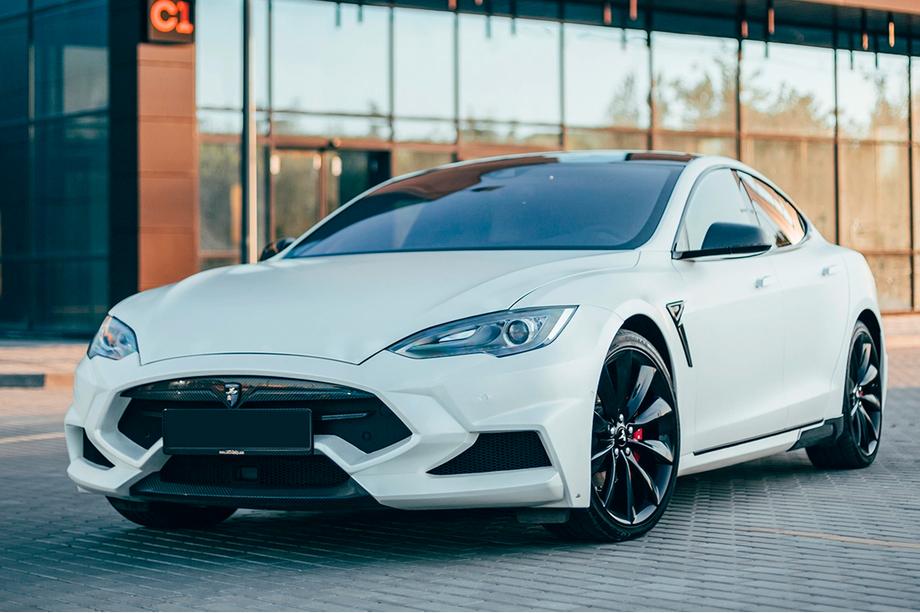 Tesla Model S 2012– Zestaw pakietu nadwozia LRT-Design Carbon Image