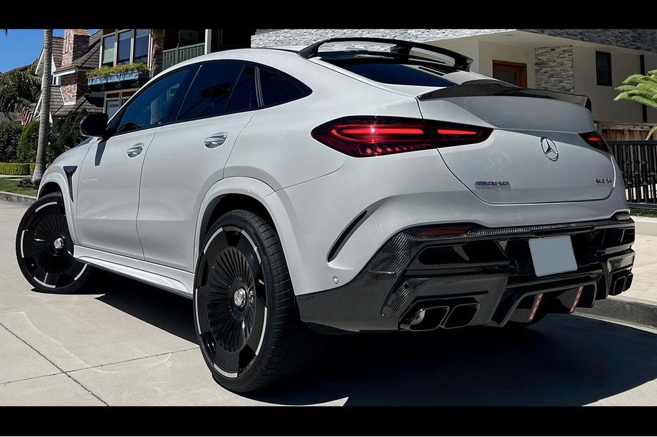 Mercedes GLE coupe C167 2019- Zestaw pakietu nadwozia LRT Carbon (do GLE53/AMG-Line 2023+) Zdjęcia 5