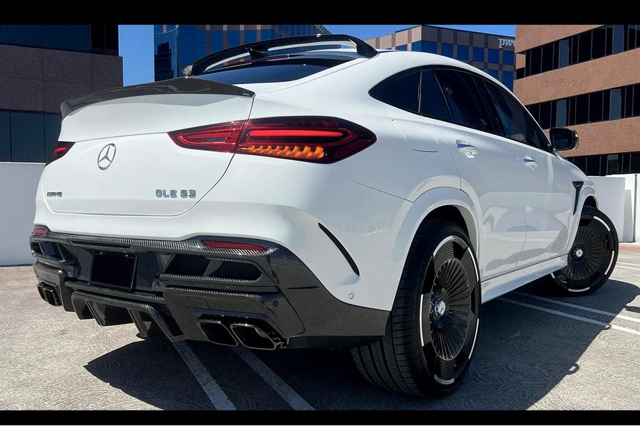 Mercedes GLE coupe C167 2019- Zestaw pakietu nadwozia LRT Carbon (do GLE53/AMG-Line 2023+) Zdjęcia 3