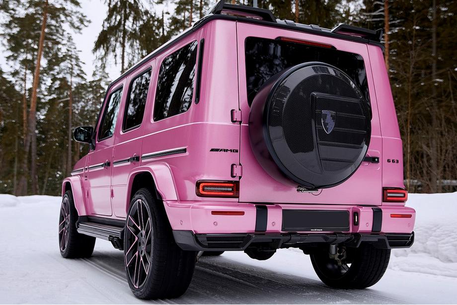Mercedes G class W463 2018-2024 Zestaw pakietu nadwozia LRT Carbon (do G63 AMG) Zdjęcia 6