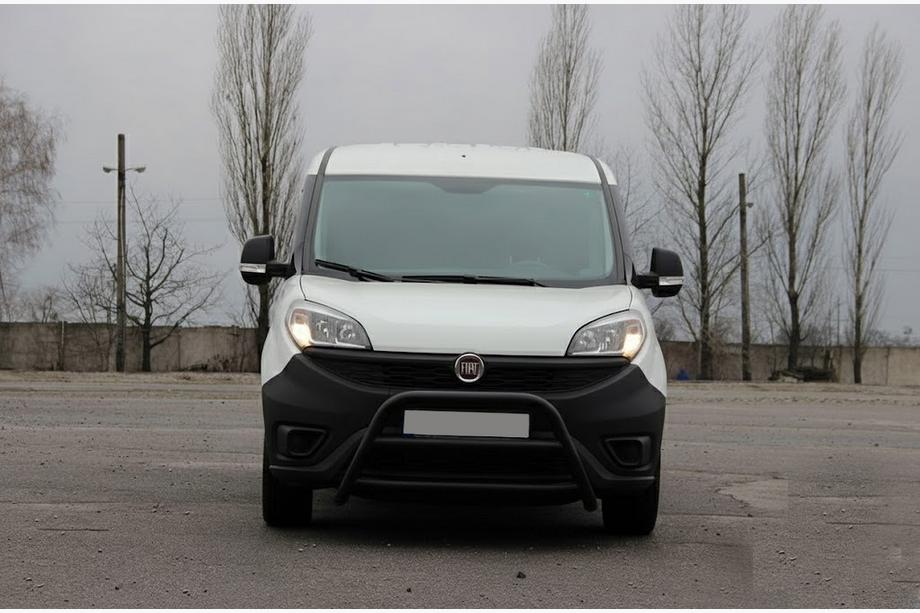 Fiat Doblo II 2010-2022 Pałąk Przedni WT022 Czarny (Stal Nierdzewna) Image