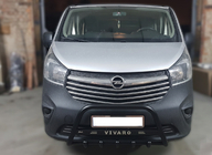 Opel Vivaro 2015-2019 Pałąk Przedni WT004 Czarny (Stal Nierdzewna) zdjęcia 2