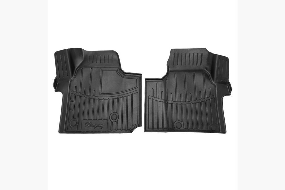 Volkswagen T7 2021- Przednie dywaniki gumowe Stingray 3D (1+2, 2 szt.) Zdjęcia 1