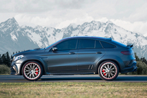 Mercedes GLE coupe C292 2015-2019 Zestaw pakietu nadwozia MNSR Carbon (do GLE63) zdjęcia 2