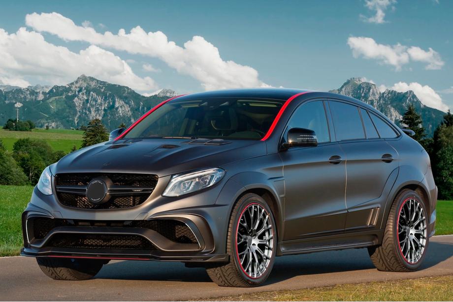 Mercedes GLE coupe C292 2015-2019 Zestaw pakietu nadwozia MNSR Carbon (do GLE63) Image