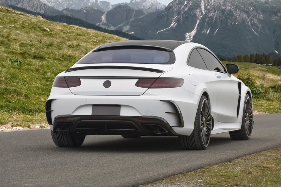 Mercedes S-class C217 Coupe 2014-2020 Zestaw pakietu nadwozia MNSR Carbon (do AMG-Line Coupe 2017-2020) Zdjęcia 2