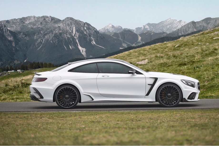 Mercedes S-class C217 Coupe 2014-2020 Zestaw pakietu nadwozia MNSR Carbon (do AMG-Line Coupe 2017-2020) Zdjęcia 4