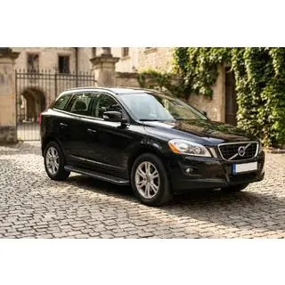 Progi Boczné Allmond Black (2 szt., Aluminium) Volvo XC60 2009-2017 zdjęcia 1