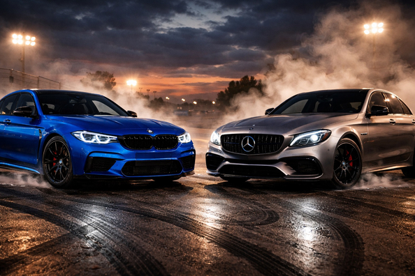 BMW M5 F90 vs Mercedes-AMG E63 S: Porównanie niemieckich supersedanów Zdjęcie 1
