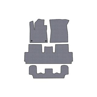 Gumowe Dywaniki Carsuit (Do Grand, 3 Rzędy, Szary) Citroen C-4 Picasso 2013–2022 zdjęcia 1