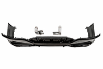 BMW 7 Series G70/G71 2022- Dyfuzor tylny z końcówkami wydechu (do M760, M-Sport i i7 M70) zdjęcia 6