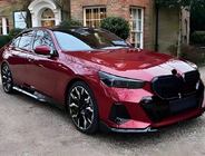 BMW 5/i5 Series G60/G60E/G61 2023- Nakładka na Zderzak Przedni Lip Gloss Czarny (do M-Sport) zdjęcia 1
