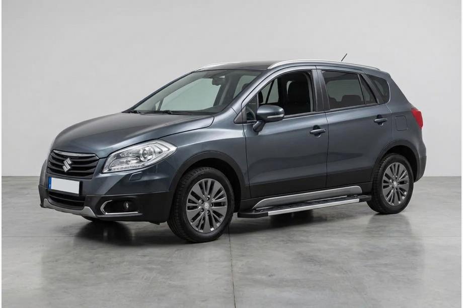 Suzuki SX4 S-Cross 2013-2016 Progi Boczné RedLine V1 (2 szt., Aluminium) Image