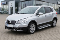 Suzuki SX4 S-Cross 2013-2016 Progi Boczne Line (2 szt., Aluminium) zdjęcia 1