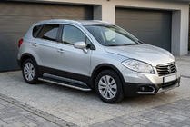 Suzuki SX4 S-Cross 2013-2016 Progi Boczne Maydos V1 (2 szt., Aluminium i Stal Nierdzewna) zdjęcia 1