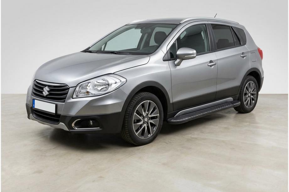 Suzuki SX4 S-Cross 2013-2016 Progi Boczné Bosphorus Black (2 szt., Aluminium) Image