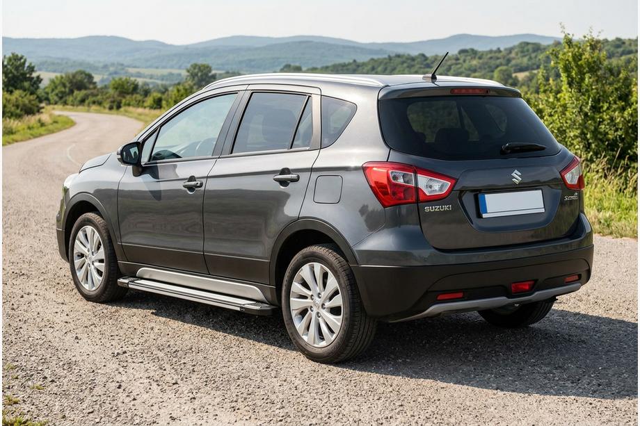 Suzuki SX4 S-Cross 2013-2016 Progi Boczné Rainbow (2 szt., Aluminium) Image