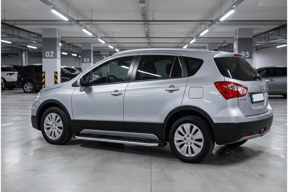 Suzuki SX4 S-Cross 2013-2016 Progi Boczné Fullmond (2 szt., Aluminium) Image