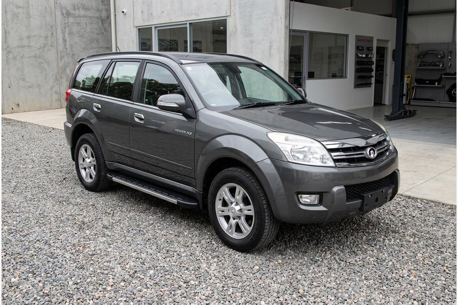 GreatWall Haval/Hover H3 2005-2013 Progi Boczné Duru (2 szt., Aluminium) Image