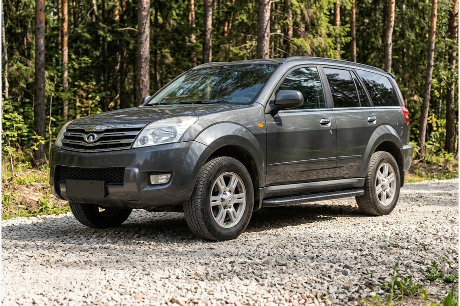 GreatWall Haval/Hover H3 2005-2013 Progi Boczné Bosphorus Black (2 szt., Aluminium) Image