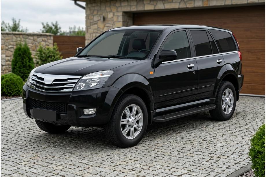 GreatWall Haval/Hover H3 2005-2013 Progi Boczne RedLine Black (2 szt., Aluminium) Image