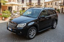 Chery Tiggo 3 2005- Progi Boczné Allmond Black (2 szt., Aluminium) zdjęcia 1