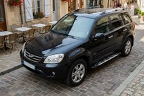 Chery Tiggo 3 2005- Progi Boczné Sunrise (2 szt., Aluminium) zdjęcia 1