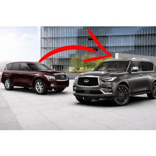 Zestaw konwersji facelift do QX80 2024 Infiniti QX56 2010-2013 zdjęcia 1