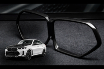BMW X6 G06 2019–2027 Obramowanie kratki LRT (2023+, Carbon) zdjęcia 2