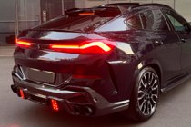 BMW X6 G06 2019–2027 Dyfuzor tylny z końcówkami LRT (do M-Sport 2023+, Carbon) zdjęcia 3