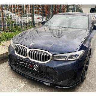 Nakładka na Przedni Zderzak EuroCap V1 (do M-Performance 2022-, Czarny Połysk) BMW 3 Series G20/G21 2018- zdjęcia 1