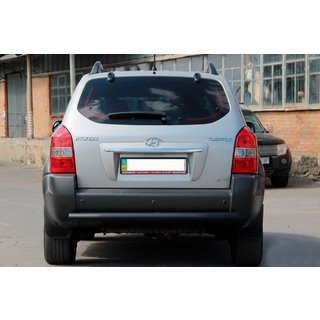 Pałąk Tylny AK002 Czarny (Stal Nierdzewna) Hyundai Tucson JM 2004- zdjęcia 3