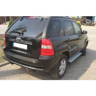 Pałąk Tylny AK002 Czarny (Stal Nierdzewna) Kia Sportage 2004-2010 zdjęcia 2