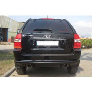 Pałąk Tylny AK002 Czarny (Stal Nierdzewna) Kia Sportage 2004-2010 zdjęcia 1
