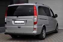 Mercedes Vito W639 2004-2014 Pałąk Tylny AK002 Czarny (Stal Nierdzewna) zdjęcia 6