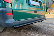 Mercedes Vito W639 2004-2014 Pałąk Tylny AK002 Czarny (Stal Nierdzewna) zdjęcia 1